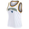 NCAA West Virginia Mountaineers Women's White Mesh Tank Top - 2 of 3