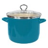 VASCONIA® 8-Qt. Enamel-on-Steel Straight Stockpot with Glass Lid - 4 of 4