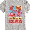 Boys' - Sesame Street - Elmo Grid Short Sleeve Graphic T-Shirt - 2 of 4