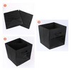 REGALWOVEN Fabric Collapsible Lightweight Storage Cube 3 Pcs - 3 of 4