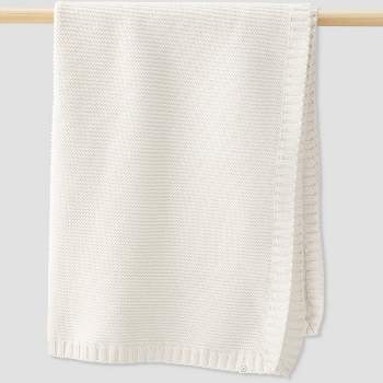 Little Planet by carter's Sweater Knit Baby Blanket - Creme