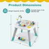 Infans 6-in-1 Baby Activity Center w/Height Adjustable Board Detachable Toys Music - 2 of 4