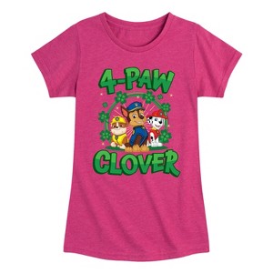 Girls' - Nickelodeon - Paw Patrol Fitted Short Sleeve Graphic T-Shirt - 1 of 4