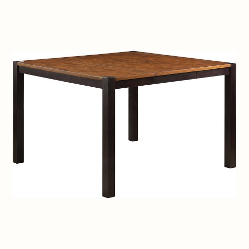 54 Ulmar Square Counter Height, Bar Height Wood Dining Table