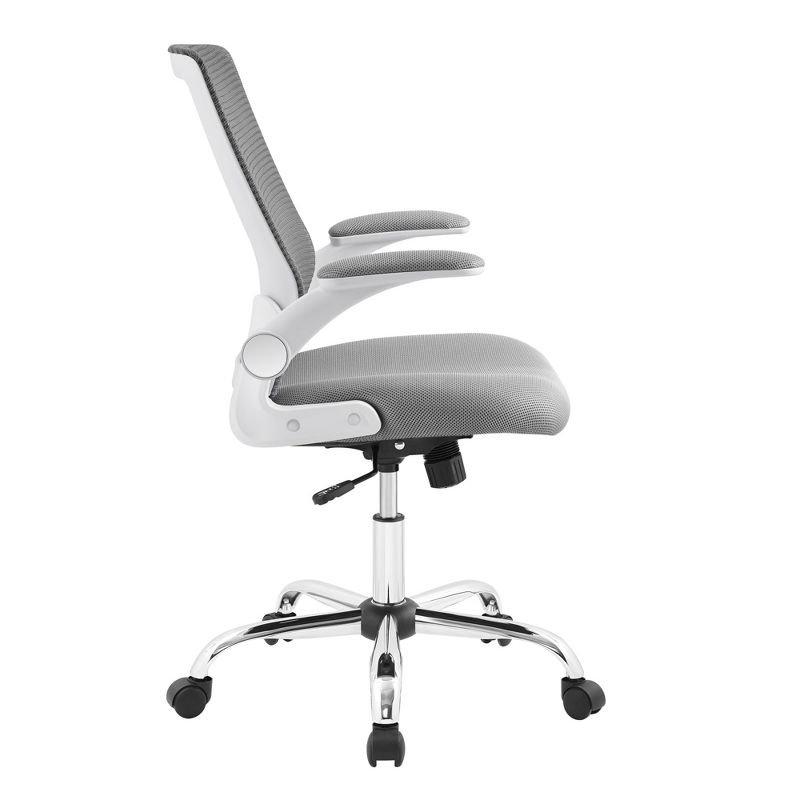 Works Creativity Mesh Office Chair with Chrome Base Gray - Serta, 4 of 10