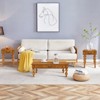 Bella Depot Retro 3-Piece Solid Wood Coffee Table Set with Storage Drawer, Vintage Design for Living Room and Office Decor - 2 of 4