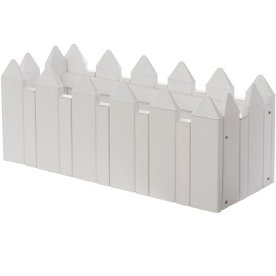 Gardenised Vinyl Planter Box Garden Bed Flower Pot : Target