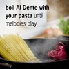 BrainStream Al Dente Singing Pasta Timer - Floating Kitchen Timer, Plays Fun Italian Melodies to Cook Pasta, No More Overcooked or Undercooked Noodles - 2 of 4