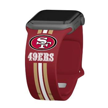 NFL San Francisco 49ers Wordmark HD Apple Watch Band