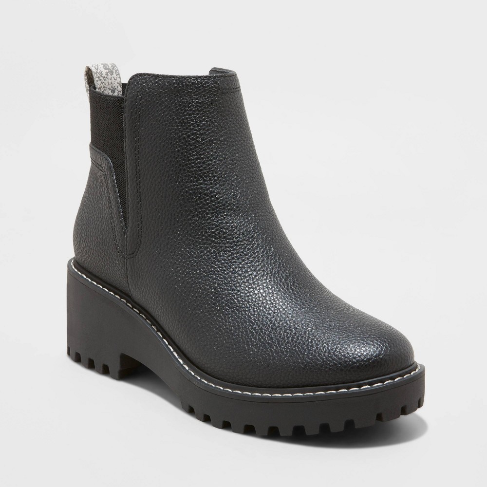 Women's Taci Boots - Universal Thread™ Jet Black 9