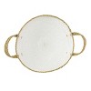 Handled Woven White Decorative Bowl Seagrass & Rope - Foreside Home & Garden - 3 of 4