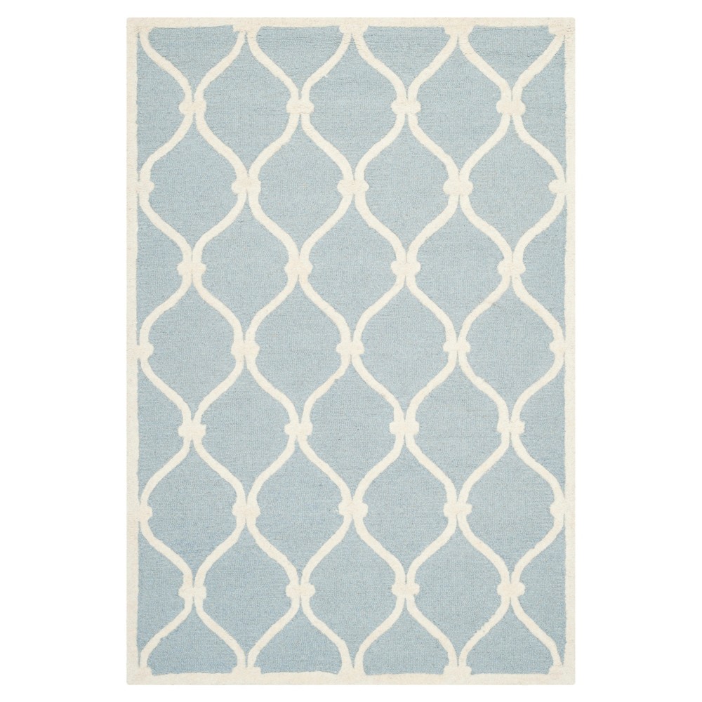 5'x8' Benson Area Rug Blue / Ivory - Safavieh