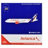 Airbus A320 Commercial Aircraft "Avianca Airlines" White with Tail Stripes 1/400 Diecast Model Airplane by GeminiJets - 4 of 4