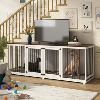 Famapy Furniture - Style Dog Cage with Divider Option