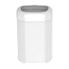 Nine Stars 21.1gal/80L Open Top Trash Can: Stainless Steel, Fingerprint-Resistant, Nonslip Base, Indoor Kitchen Use - 2 of 4