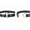 Allegra K Womens U Shape Shoe Lace Belt Shoe Ankle Detachable Elastic Straps for Heels - 2 of 4