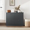 SKRAN Shoe Cabinet,Hidden Slim Narrow Shoe Rack Cabinet with 4 Drawers for Entryway, Foyer,Hallway,Bedroom,Original Wood Color - 4 of 4