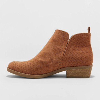 target cognac booties