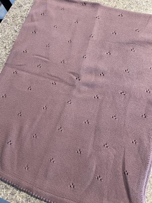 Cotton Receiving & Swaddle Blanket - Baby Blue Cars