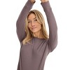 Jockey Women's Long Sleeve Waffle Crew - 4 of 4