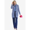 Woman Within Button-Front Shaker Cardigan - 4 of 4