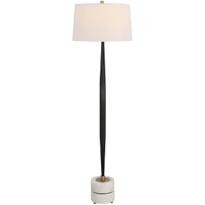 Uttermost Miraz 65 3/4" Modern White Marble and Cast Iron Floor Lamp - 1 of 1