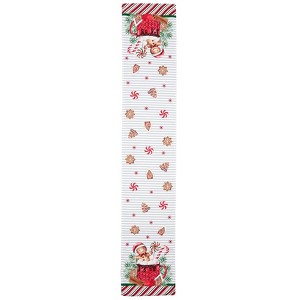 The Lakeside Collection Gingerbread Cheer Kitchen Collection - Table Runner - 1 of 2