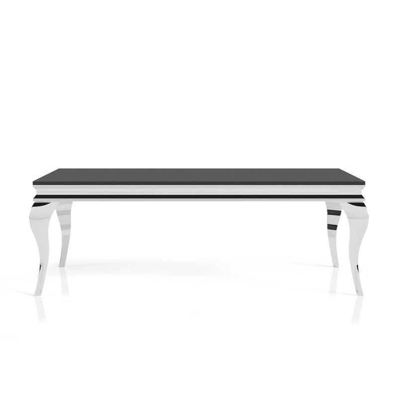 Forge Glam Glass Top Coffee Table - miBasics, 4 of 6