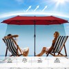 Captiva Designs 6.5'x13' Rectangular Outdoor Market Umbrella - 2 of 4