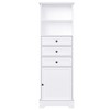 Kumasinova 67"/68" Tall Bathroom Storage Cabinet,Storage Cabinets with 3 Drawers&Adjustable Shelves,Bathroom Floor Cabinet for Kitchen,Living&Office - 3 of 4