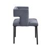Meridian Furniture,Caleb Velvet Dining Chair, Set of 2 - 3 of 4