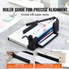 VEVOR Heavy Duty Paper Cutter, 12" Industrial Commercial Guillotine Paper Cutter for A4 Paper, 400 Sheet Capacity, Solid Steel Construction, White - 3 of 4