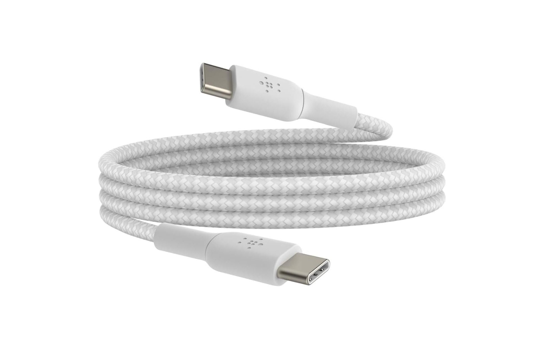 Belkin Boost Charge Braided USB-C to USB-C Cable CAB004BT1MWH