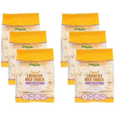 Jayone Sweet Crunchy Rice Snack Yuzu Citrus - Case of 6/2.8 oz