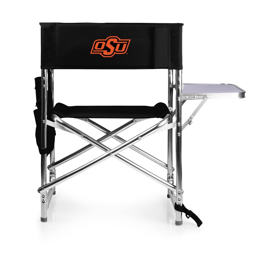 Photos - Garden Furniture NCAA Oklahoma State Cowboys Portable Camp Chair with Side Table