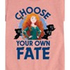 Girls' - Disney Princess - Merida Choose Your Own Fate Fitted Short Sleeve Graphic T-Shirt - 2 of 4