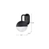 Nuvo Lighting Atmosphere 1 - Light Lantern in  Matte Black - 3 of 4