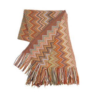 C&F Home Zig Zag Accent Throw Blankets - 1 of 4