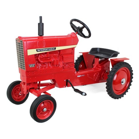 Scale Models International Harvester 856 Custom Wide Front Die-cast Pedal  Tractor with Fenders and Muffler ZSM1233