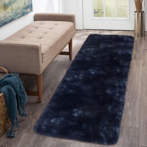 Shaggy Area Rug Modern Indoor Plush Fluffy Rugs Soft and Comfy Velvet Faux Fur Carpet Rugs for Bedroom Living Room Nursery - 1 of 4