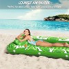 Jasonwell 4‑in‑1 Inflatable Tanning Lounger — Sun Tan Tub & Pool Raft, Water‑Filled Mat/Pad for Adults & Kids (Large) - Green - 4 of 4