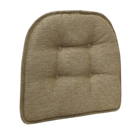 The Gripper Black Non-Slip Chair Cushion, Size: 15 inch x 16 inch