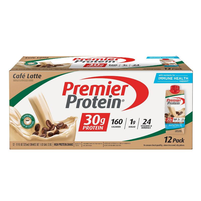 Premier Protein Nutritional Shake  - Café Latte, 1 of 10