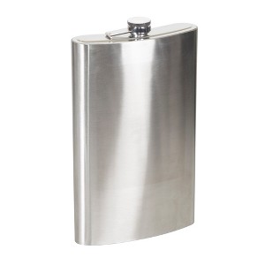 Stansport 64oz Stainless Steel Flask - 1 of 4