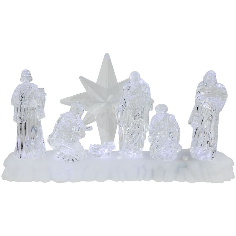 Northlight LED Lighted Nativity Scene Acrylic Christmas Decoration - 12.25", 3 of 8
