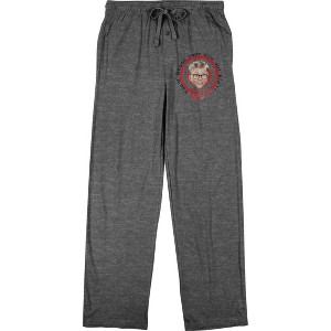 A Christmas Story You'll Shoot Your Eye Out Men's Graphite Heather Sleep Pajama Pants - 1 of 2