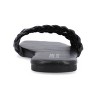 Journee Collection Womens Medium and Wide Width Sawyerr Dual Braided Band Slide Sandals - 3 of 4