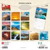 BrownTrout Motivation 2026 12"x24" Hanging Square Wall Calendar Plastic-Free - 2 of 4