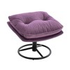 PAGED Modern Medieval Style Living Room Chairs, Reading Chair with Ottoman, Comfy Chair for Bedroom - 4 of 4