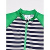 KIKO & MAX Infant Boy's One Piece Full Body Rash Guard Swimsuit - 2 of 4